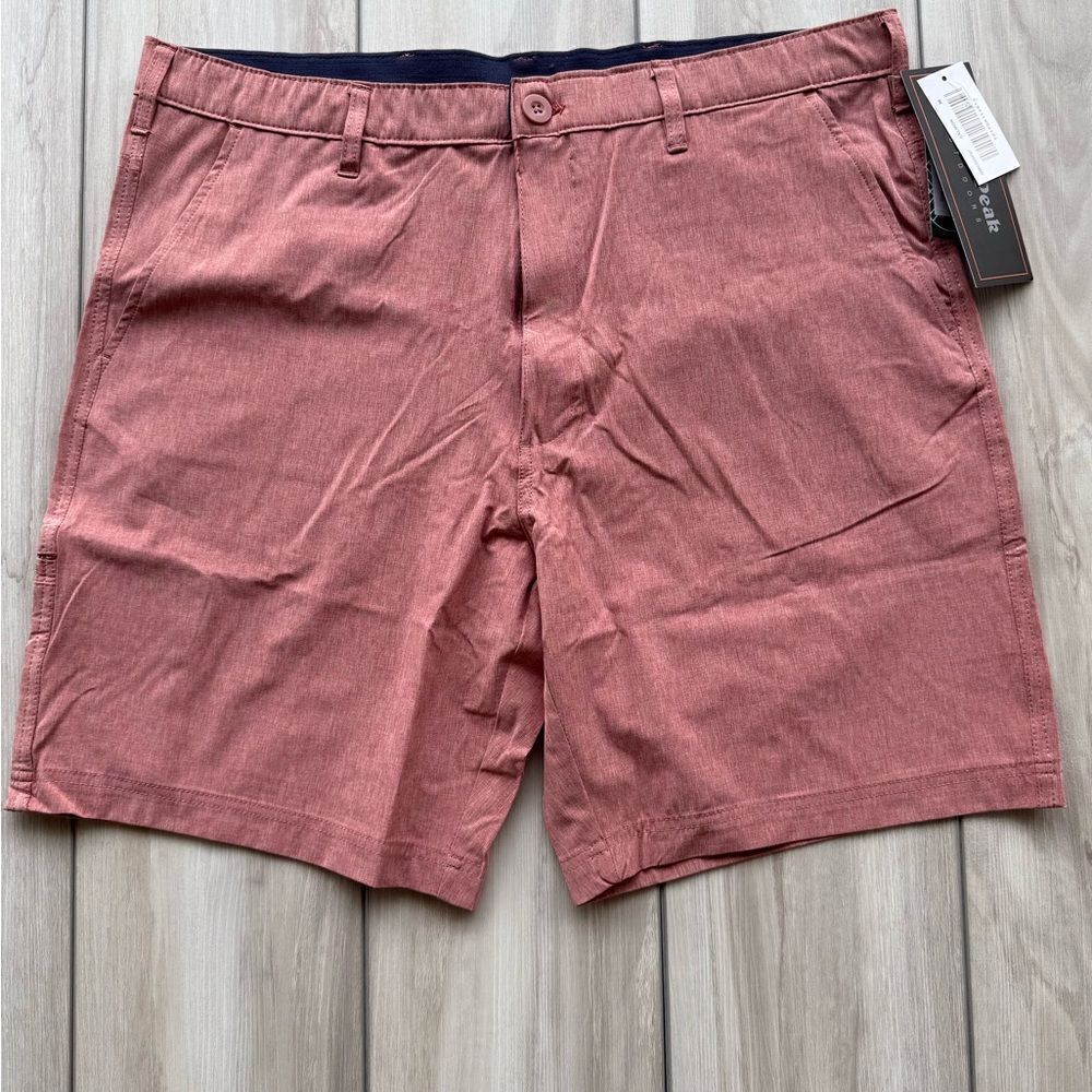 Grays Peak Outdoors Hybrid Shorts 36 Salmon STITCH FIX NWT